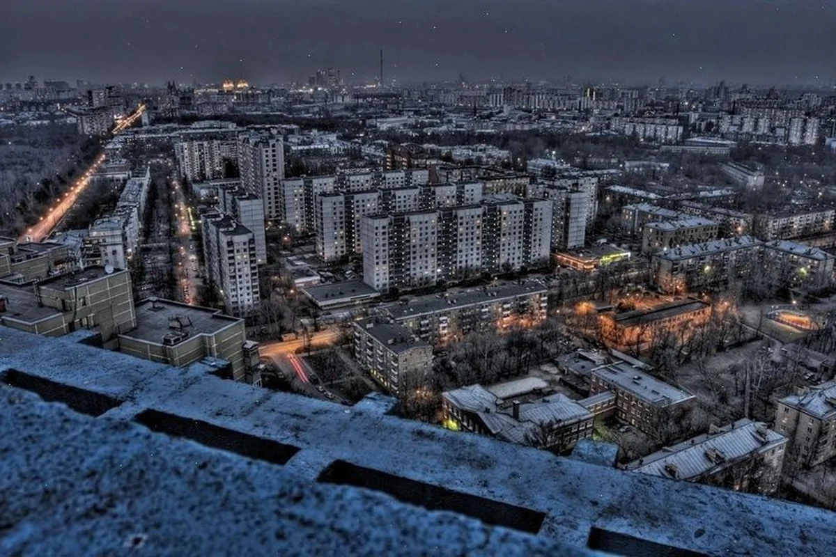 Жилые кварталы Краснознаменска